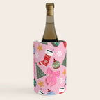 Cute Christmas Pink Wine Chiller Gallery Image 3