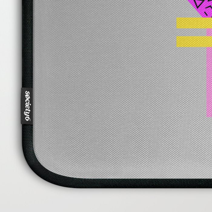 Memphis Pattern 134 - 80s and 90s Retrowave Laptop Sleeve Gallery Image 3