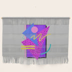 Memphis Pattern 134 - 80s and 90s Retrowave Wall Hanging Gallery Image 1