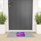 Memphis Pattern 134 - 80s and 90s Retrowave Welcome Mat Gallery Image 3