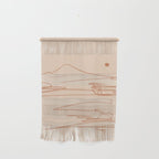 Line Mountain Sunset. Wall Hanging Gallery Image 1