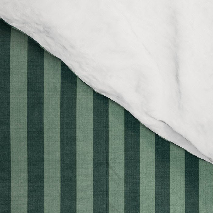 Pinstripe in Green Comforter Gallery Image 4
