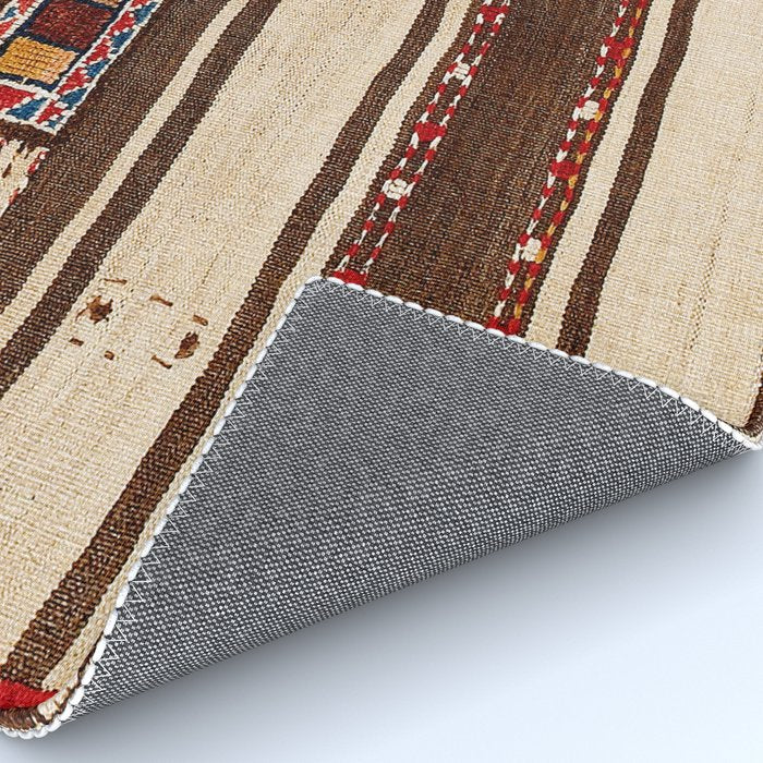 Bakhtiari Chahar Mahal  Northeast Persian Tasheh Print Rug Gallery Image 4