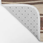 Bakhtiari Chahar Mahal  Northeast Persian Tasheh Print Bath Mat Gallery Image 2