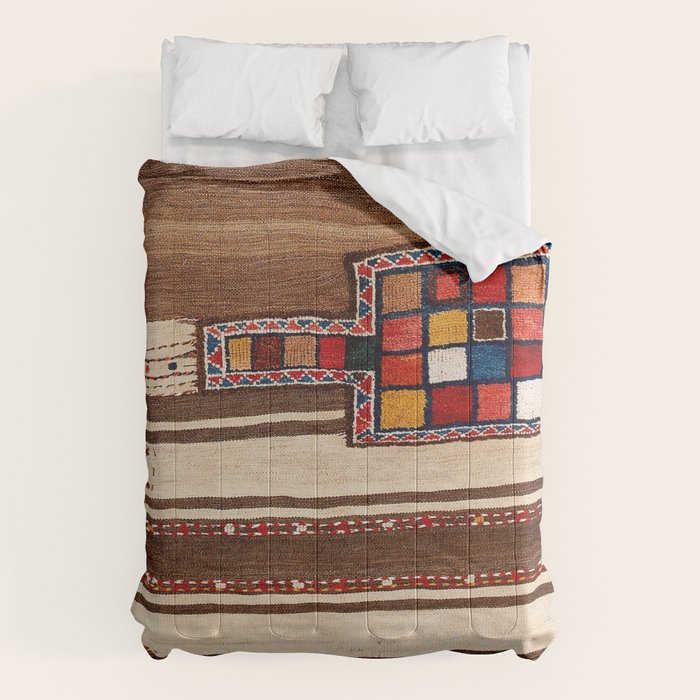 Bakhtiari Chahar Mahal  Northeast Persian Tasheh Print Comforter Gallery Image 1