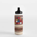 Bakhtiari Chahar Mahal  Northeast Persian Tasheh Print Water Bottle Gallery Image 2