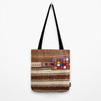 Bakhtiari Chahar Mahal  Northeast Persian Tasheh Print Tote Bag Gallery Image 2