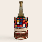 Bakhtiari Chahar Mahal  Northeast Persian Tasheh Print Wine Chiller Gallery Image 3