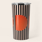 Abstraction_SUNSET_LINE_ART_Minimalism_001 Travel Mug Gallery Image 1