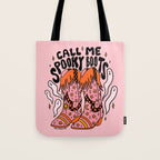 Spooky Boots Tote Bag Gallery Image 1