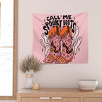 Spooky Boots Wall Tapestry Gallery Image 2