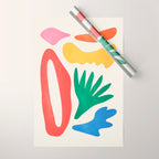 Collage I: Matisse Color Series | Mid-Century Edition Wrapping Paper Gallery Image 1