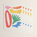 Collage I: Matisse Color Series | Mid-Century Edition Wrapping Paper Gallery Image 3