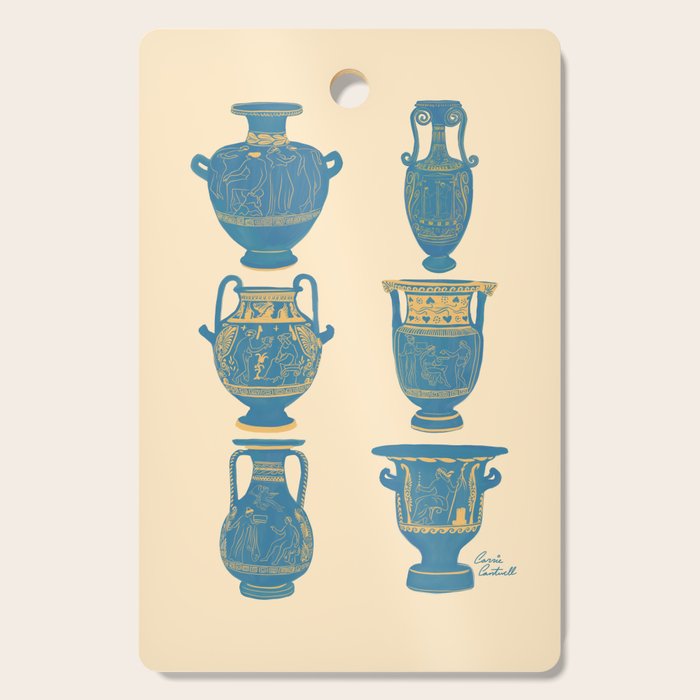 Terracotta Vessels from Italy Cutting Board Gallery Image 1