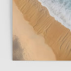 Turquoise Tides - Aerial View of Ocean Waves and Shore Poster Gallery Image 3