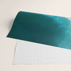Turquoise Tides - Aerial View of Ocean Waves and Shore Wrapping Paper Gallery Image 2