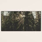 Sunset in the Woods - Nature Photography Desk Mat Gallery Image 3