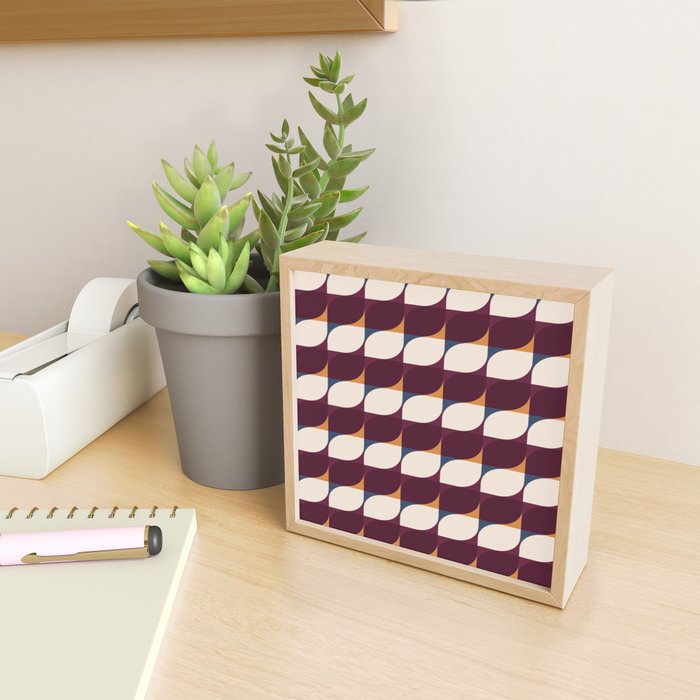 Almond Shapes Pattern III Mini Art Print Gallery Image 2