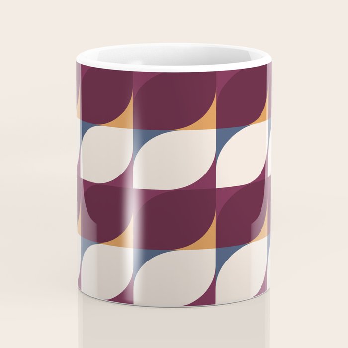 Almond Shapes Pattern III Coffee Mug Gallery Image 4