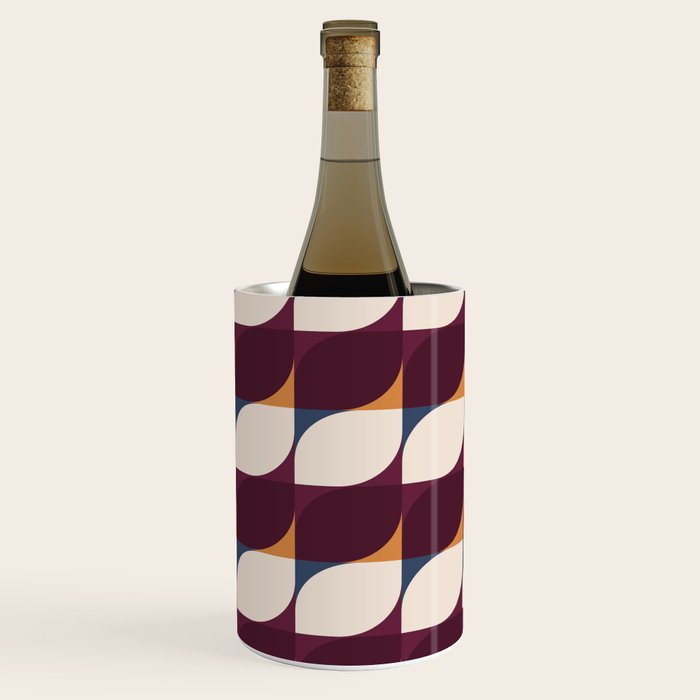 Almond Shapes Pattern III Wine Chiller Gallery Image 1