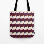 Almond Shapes Pattern III Tote Bag Gallery Image 1