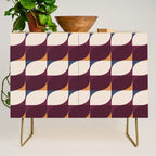 Almond Shapes Pattern III Credenza Gallery Image 1