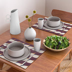 Almond Shapes Pattern III Placemat Gallery Image 2