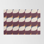 Almond Shapes Pattern III Rug Gallery Image 2