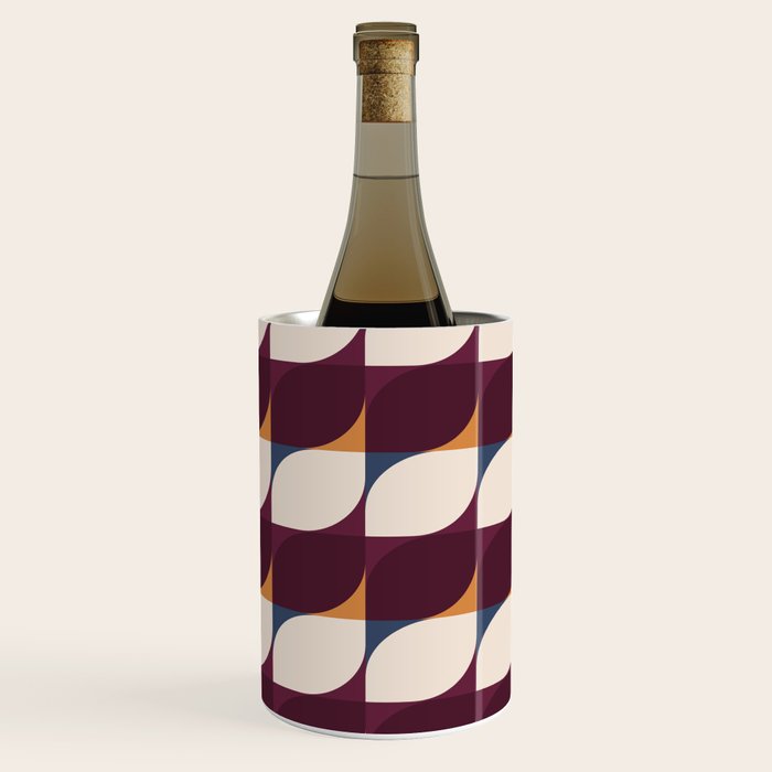 Almond Shapes Pattern III Wine Chiller Gallery Image 3