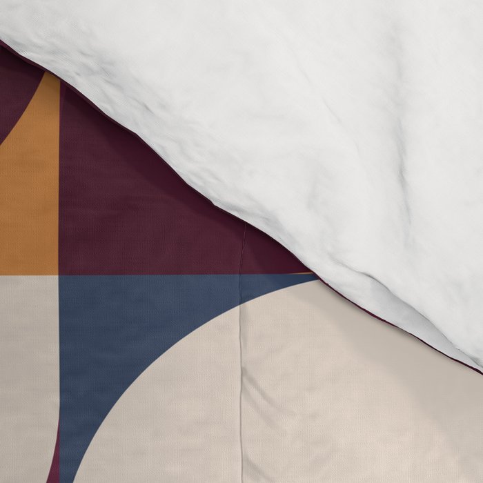 Almond Shapes Pattern III Comforter Gallery Image 4