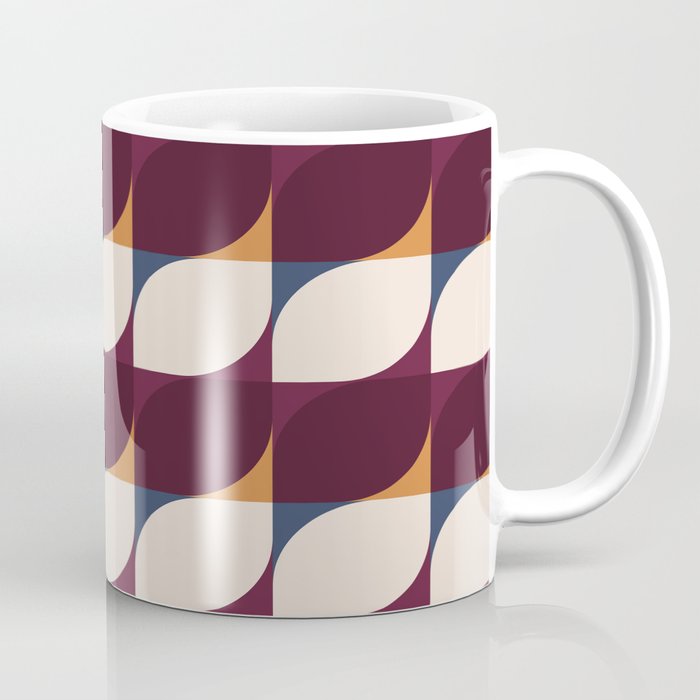 Almond Shapes Pattern III Coffee Mug Gallery Image 1