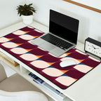 Almond Shapes Pattern III Desk Mat Gallery Image 2
