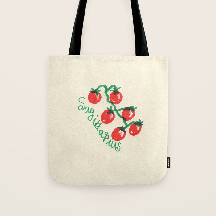 sagittarius tomato Tote Bag Gallery Image 1