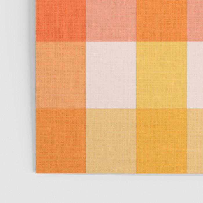 Retro Summer Pastel Gingham Poster Gallery Image 3