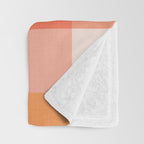 Retro Summer Pastel Gingham Throw Blanket Gallery Image 3