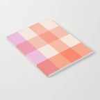 Retro Summer Pastel Gingham Notebook Gallery Image 2