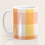 Retro Summer Pastel Gingham Coffee Mug Gallery Image 3