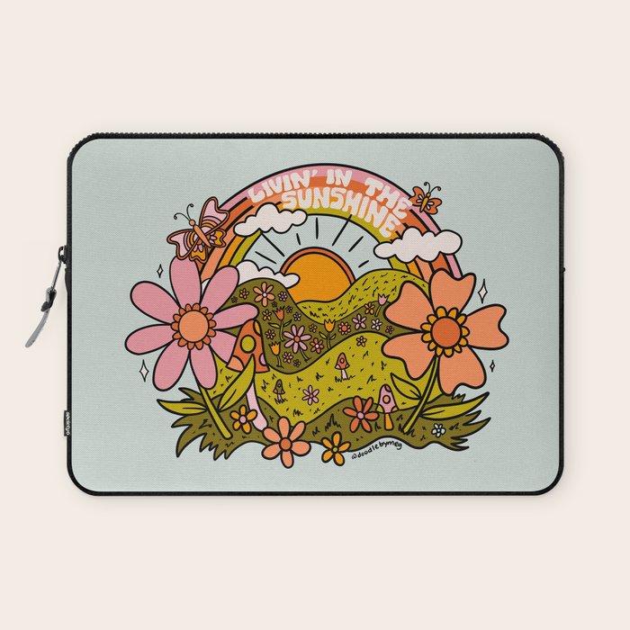 Livin' In the Sunshine Laptop Sleeve Gallery Image 1