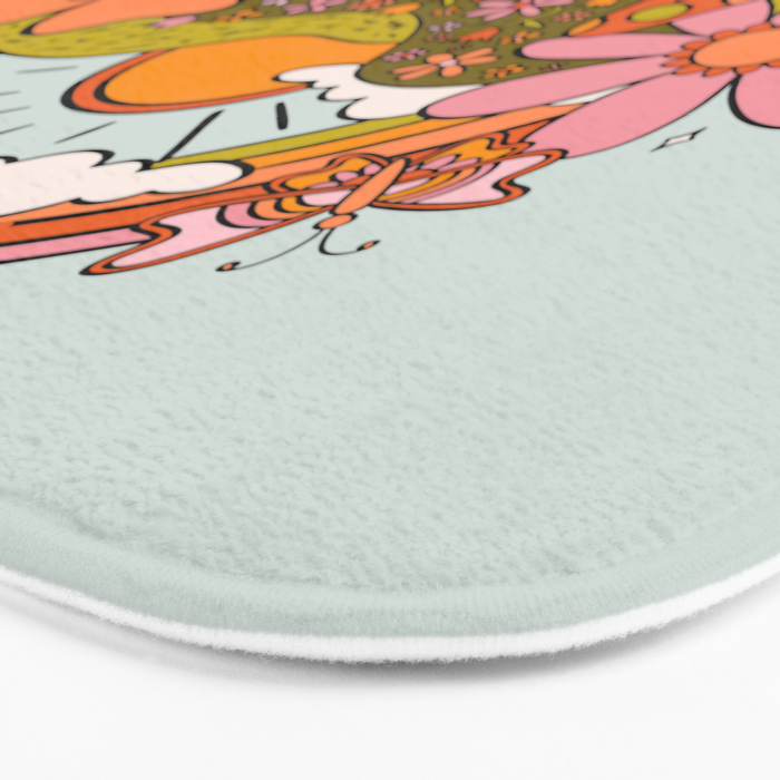 Livin' In the Sunshine Bath Mat Gallery Image 3