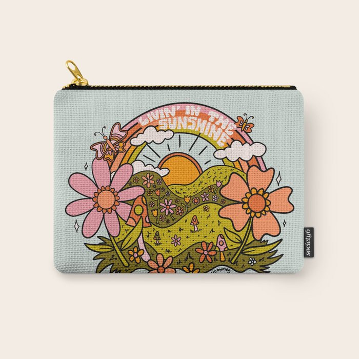 Livin' In the Sunshine Carry All Pouch Gallery Image 1