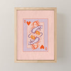 Queen of my heart Mini Art Print Gallery Image 1