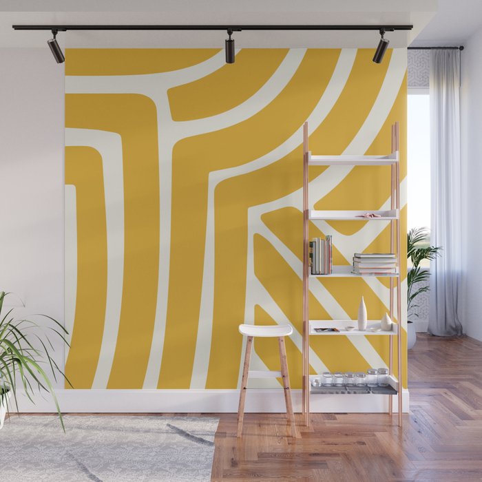 Abstract Stripes LXIII Wall Mural Gallery Image 1