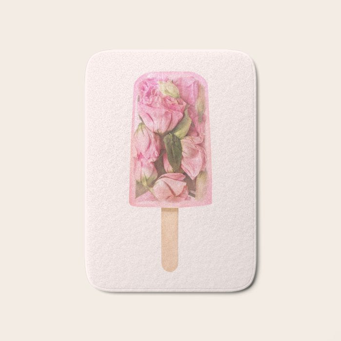 FLORAL POPSICLE Bath Mat Gallery Image 1