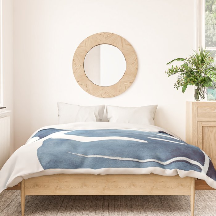 Blue Botanicals No. 2 Duvet Cover Gallery Image 3