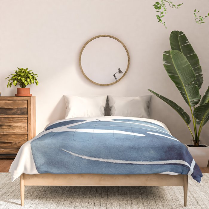 Blue Botanicals No. 2 Comforter Gallery Image 3