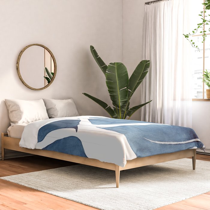 Blue Botanicals No. 2 Comforter Gallery Image 2