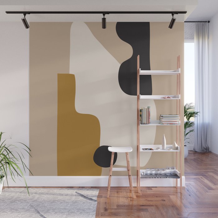 abstract minimal 16 Wall Mural Gallery Image 1