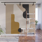 abstract minimal 16 Wall Mural Gallery Image 1