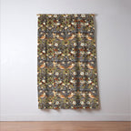 William Morris Strawberry Thief  Window Curtain Gallery Image 3