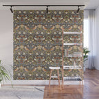 William Morris Strawberry Thief  Wall Mural Gallery Image 1
